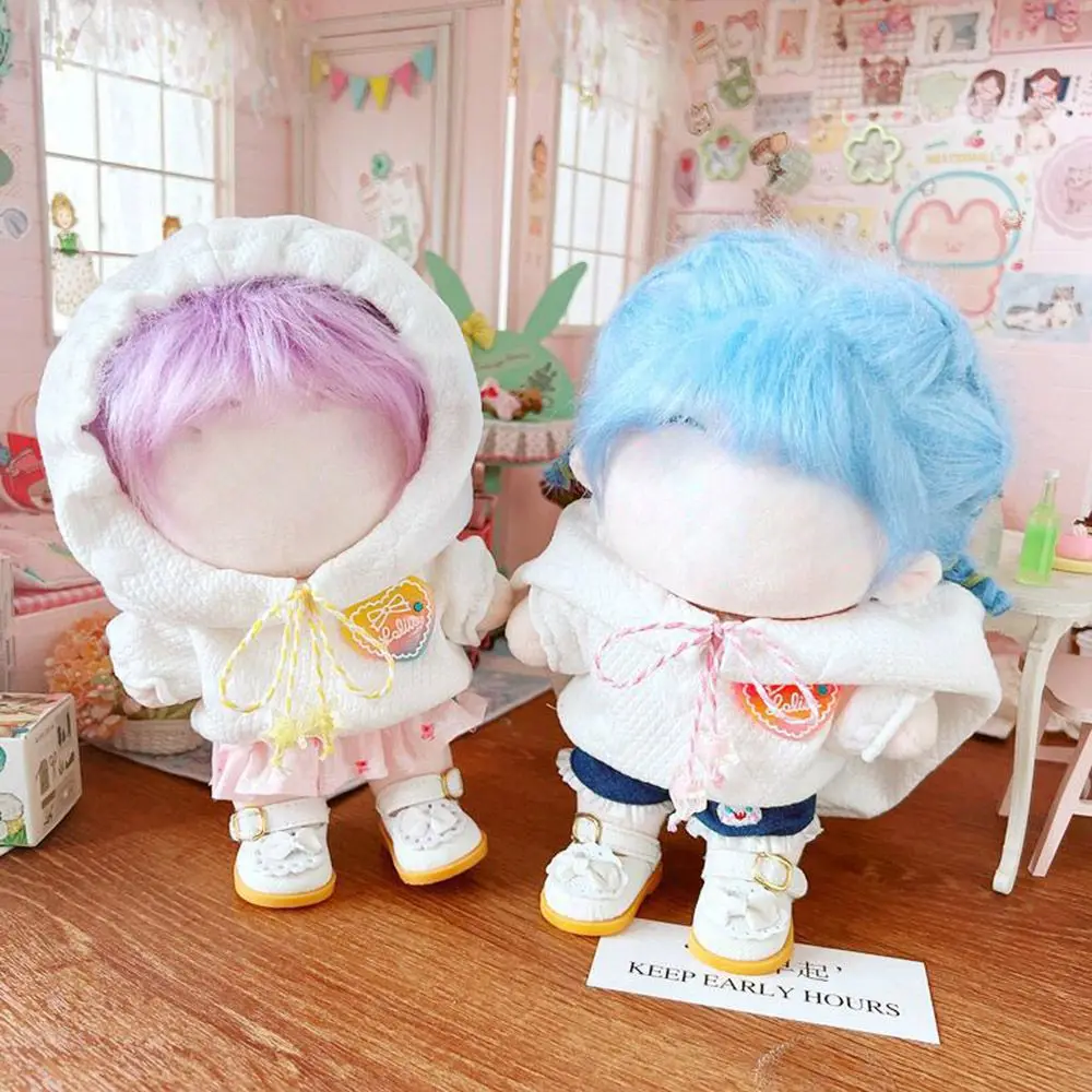 

20cm Plush Toy Clothes Overalls Hoodie Animal Dolls Sweater Kids Toys Birthday Gifts Home Decor Dolls Clothes Accessories