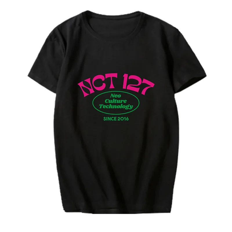 

Футболки NCT 127 NCT 127 World TOUR, хлопковая футболка премиум качества, стиль K-POP