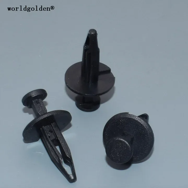 worldgolden 100 шт. автозастежки фиксатор нажимного типа для Chrysler 6501925 GM 1014407