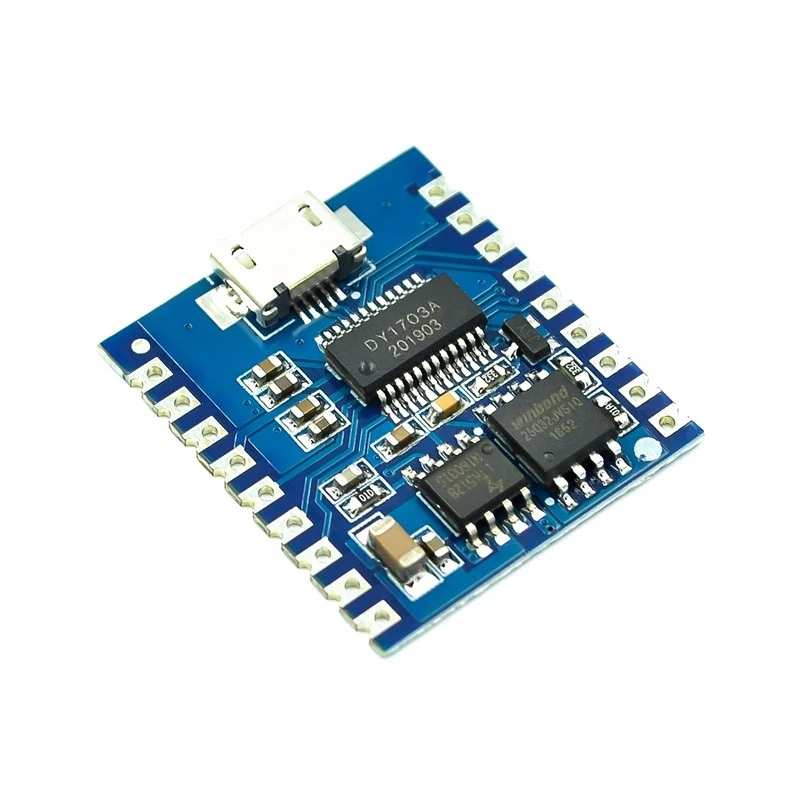 

1/2~50/100Pcs DY-SV17F Voice Playback Module IO Trigger Serial Port Control USB Download Flash Voice Module