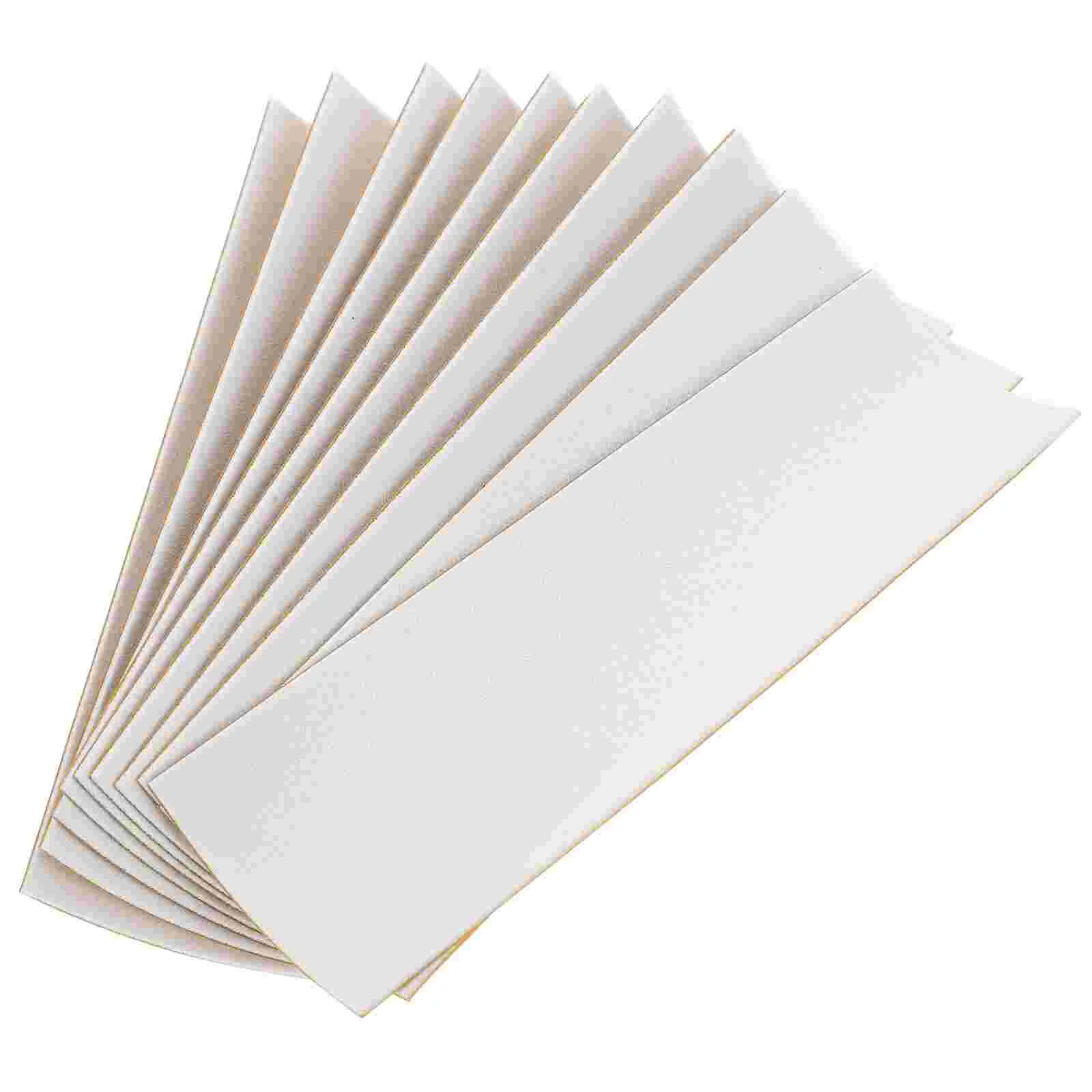 

10 Pcs Grip Tape For Fingerboards Skateboard Supplies Stickers Small Decal Foams Tapes