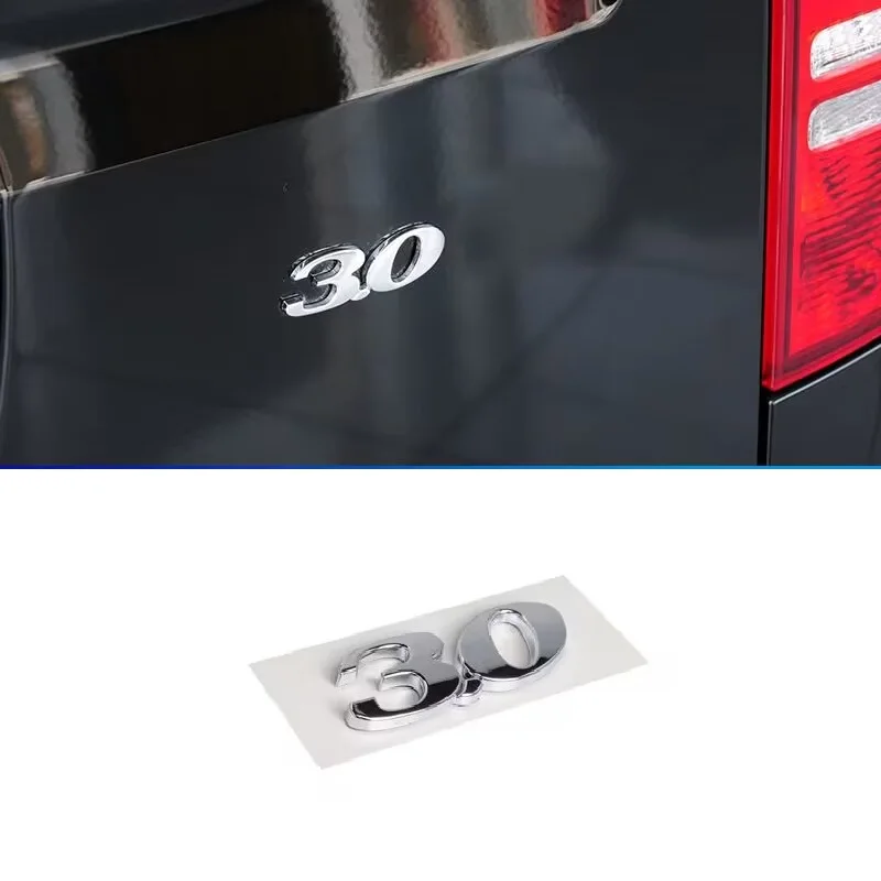 

10PCSxABS Plastic 3.0 Auto Sticker Emblem Badge Logo
