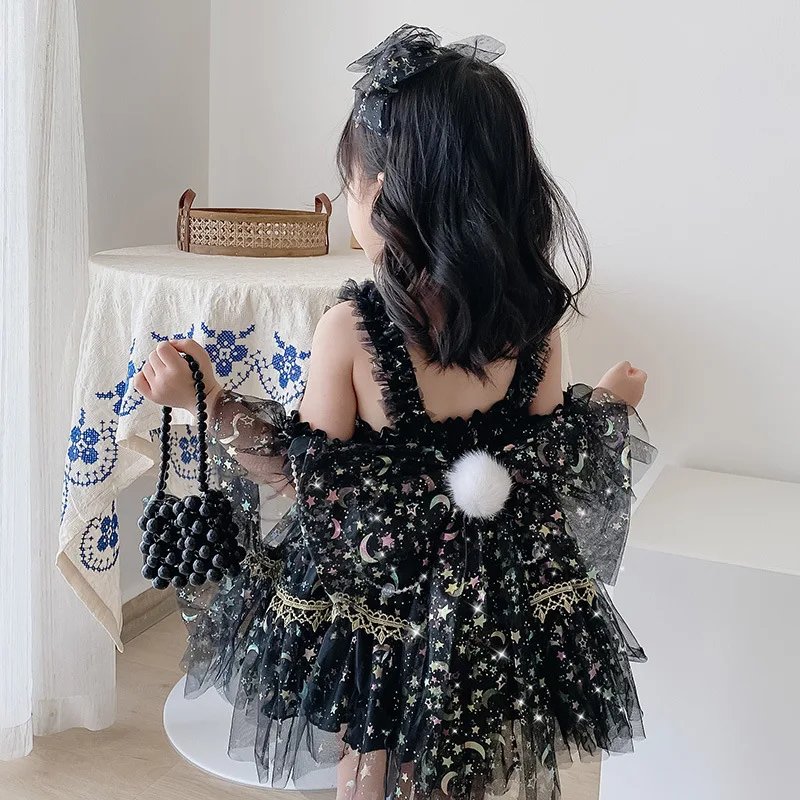 

Новинка 2021, испанское Королевское Платье для девочек, детское платье принцессы в стиле "Лолита", детское свадебное платье на день рождения, ...