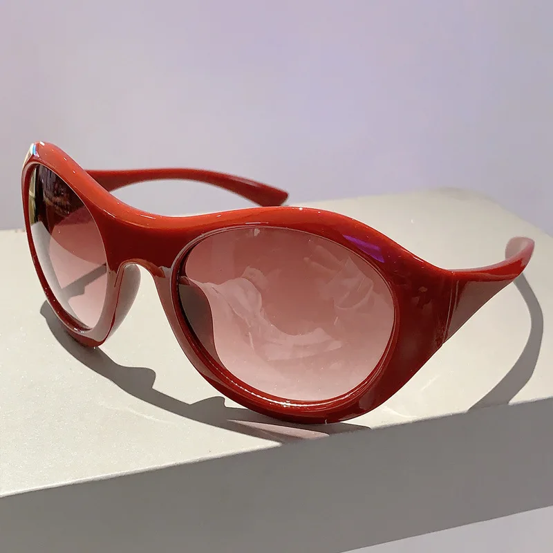 Солнцезащитные очки в стиле панк для мужчин и женщин роскошные брендовые