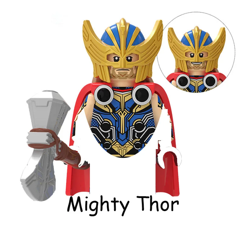 

Thor Love And Thunder Korg Jane Foster Hulk 75193 Model Building Blocks Toys Action Figure Gift For Children
