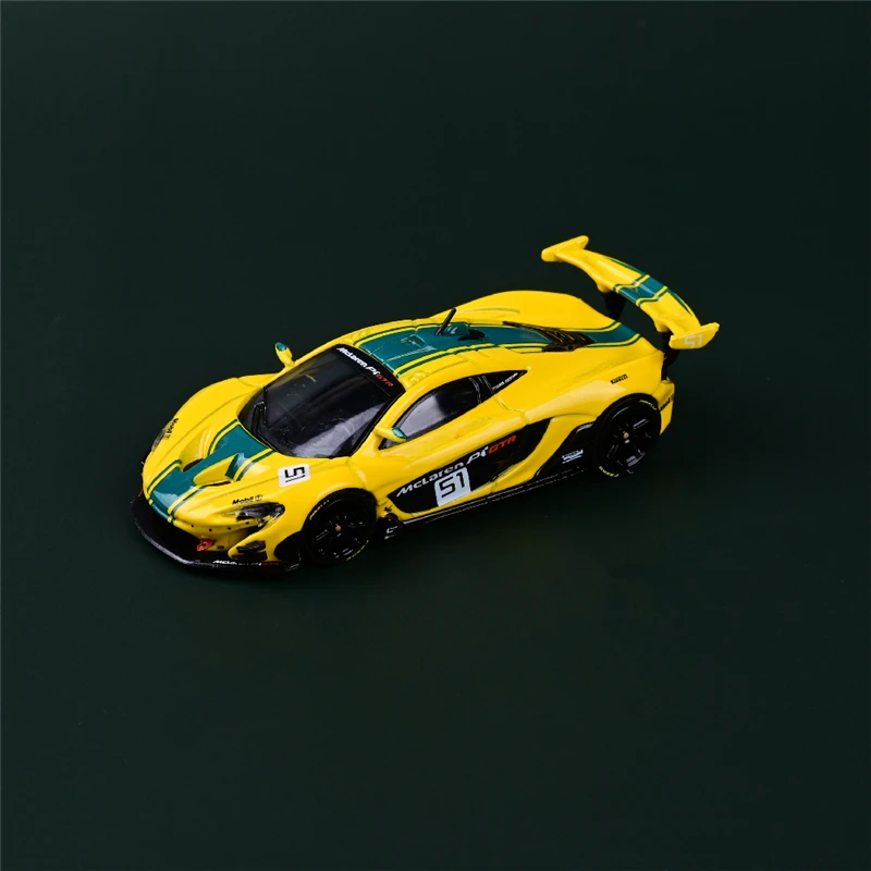 

CM-MODEL 1/64 Mclaren P1 GTR Senna желтовато-зеленый литая модель автомобиля