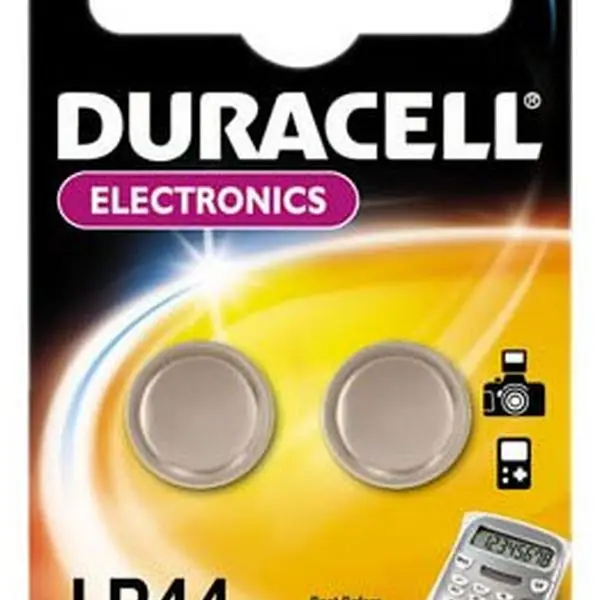 Alkaline Button Cell Batteries DURACELL DRBLR442 LR44 1.5V (2 pcs) | Электроника
