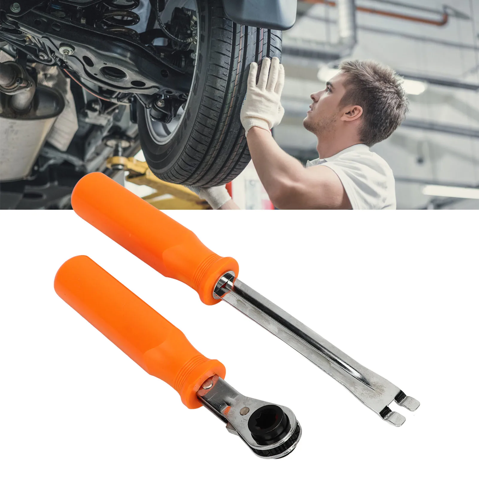 2 шт. гаечный ключ с трещоткой и удобным захватом