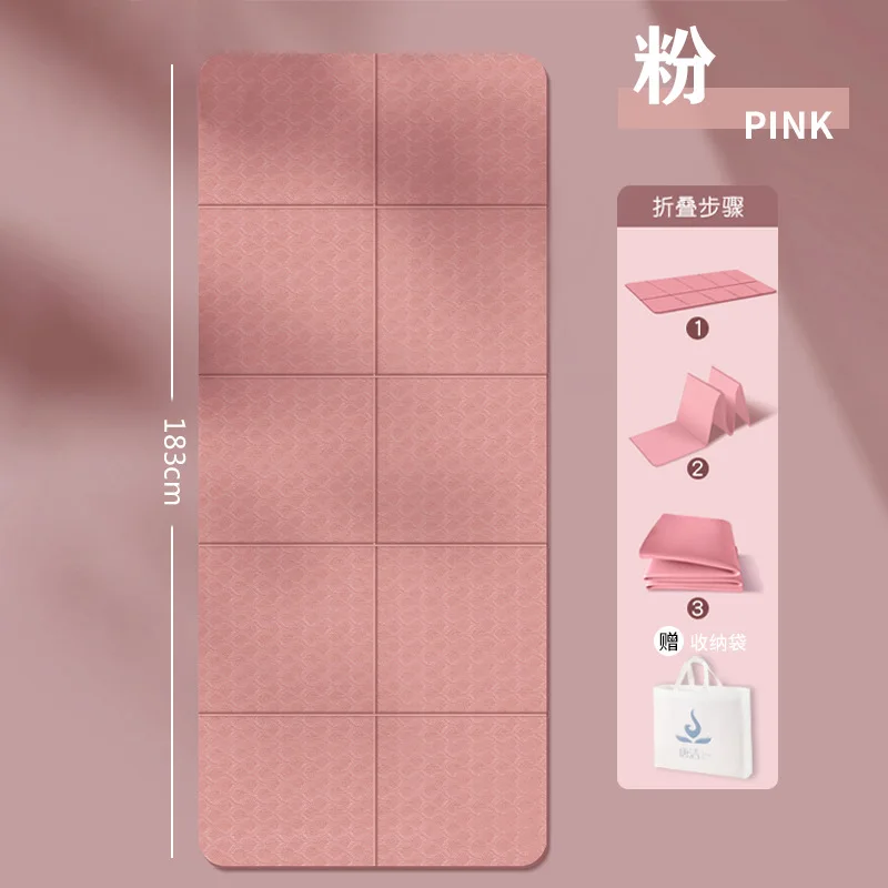 Складные утолщенные Нескользящие напольные коврики для фитнеса улицы детский