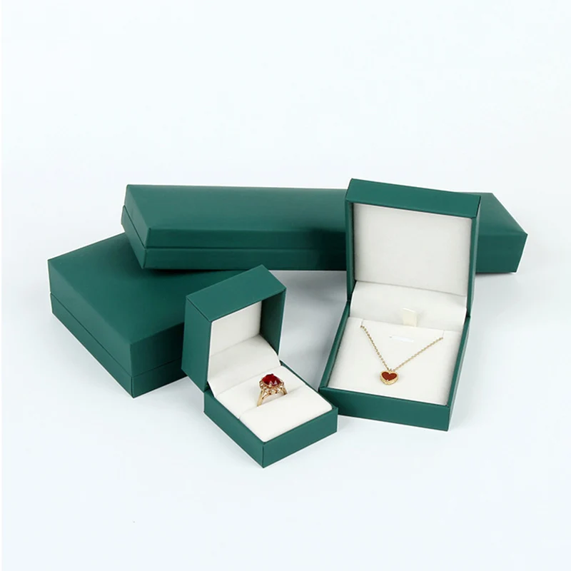 Высококачественная картонная шкатулка для хранения ювелирных изделий кольца