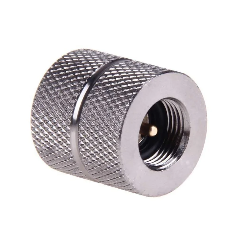 

Outdoor Camping Butane Stove Gas Refill Adapter Cartridge Gas Nozzle Bottle Type Cartridge Screw Type Valve Canister Connector