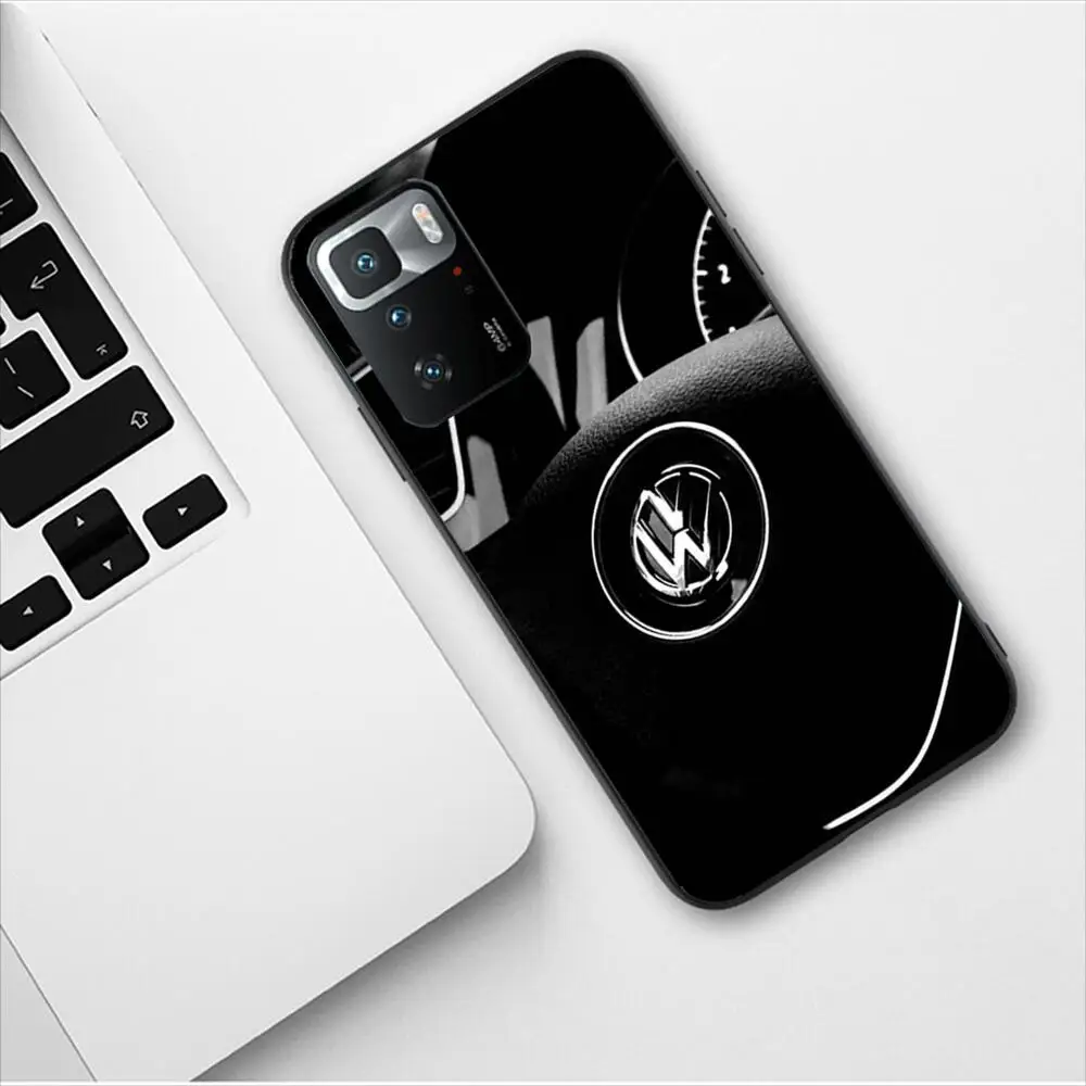 Volkswagen Luxury Car Logo New Phone Case for Redmi 9 9A 7A 10 8A 10A 8 Note 11 10S 7 11S Plus POCO X3 Pro Fashion Phone Covers