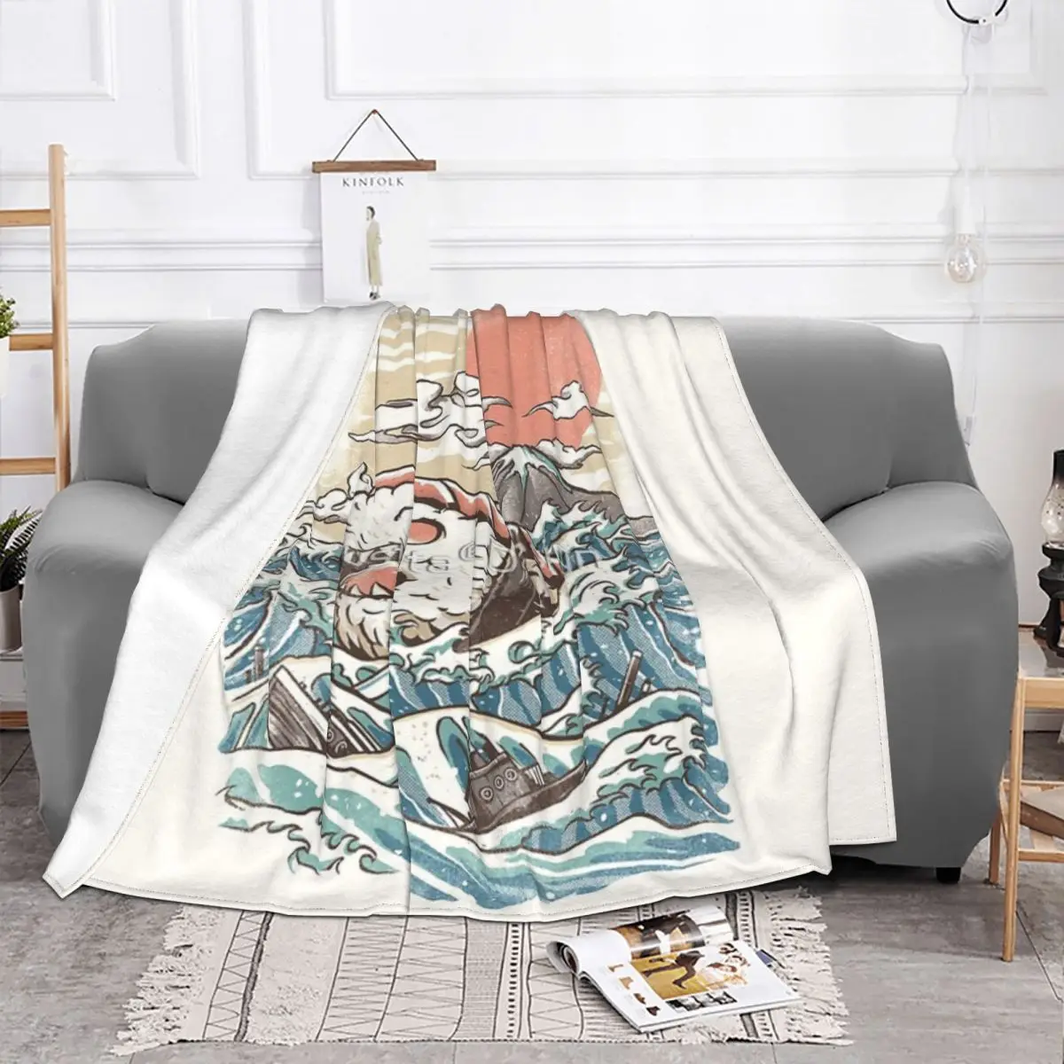 Одеяло для суши Sharkiri покрывало на кровать комплект дивана-кровати