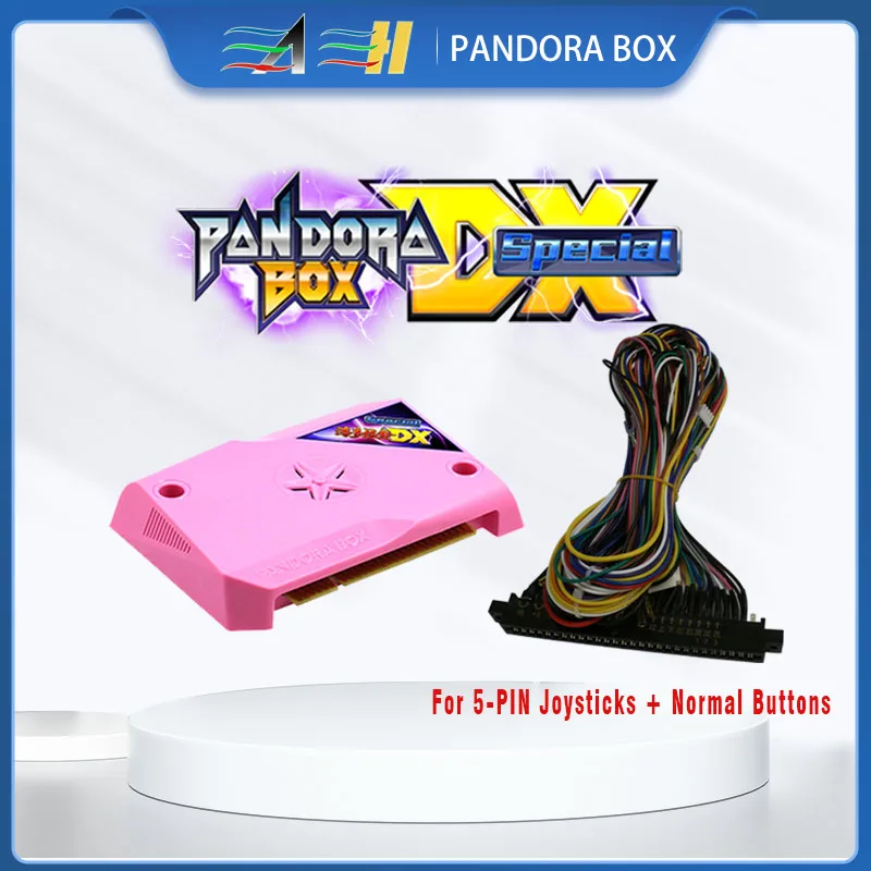 Original Pandora Box Dx Special Arcade 5000 In 1 Jamma Board Crt Cga Vga Hd-Compatible Have 3P 4P High Score Record 3D