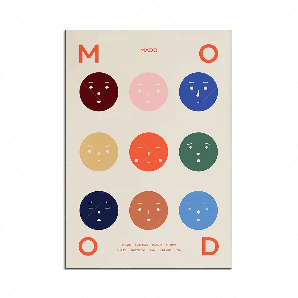 

Настенные плакаты ReachMani Nine Moods, Mother Earth