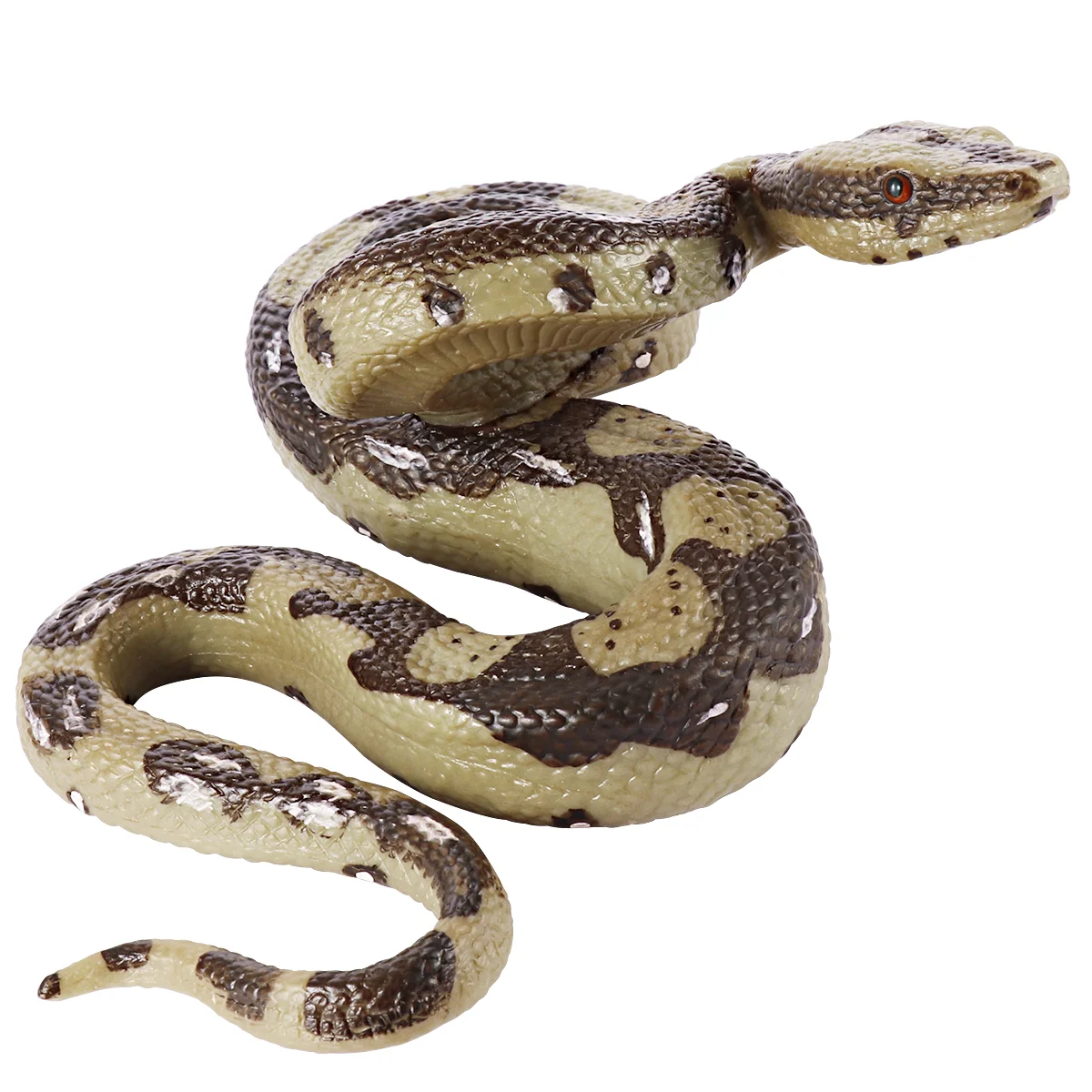 

Змея страшный реквизит-высокая имитация змеи для сада реквизит для пугающих птиц, приколов, искусственных искусств