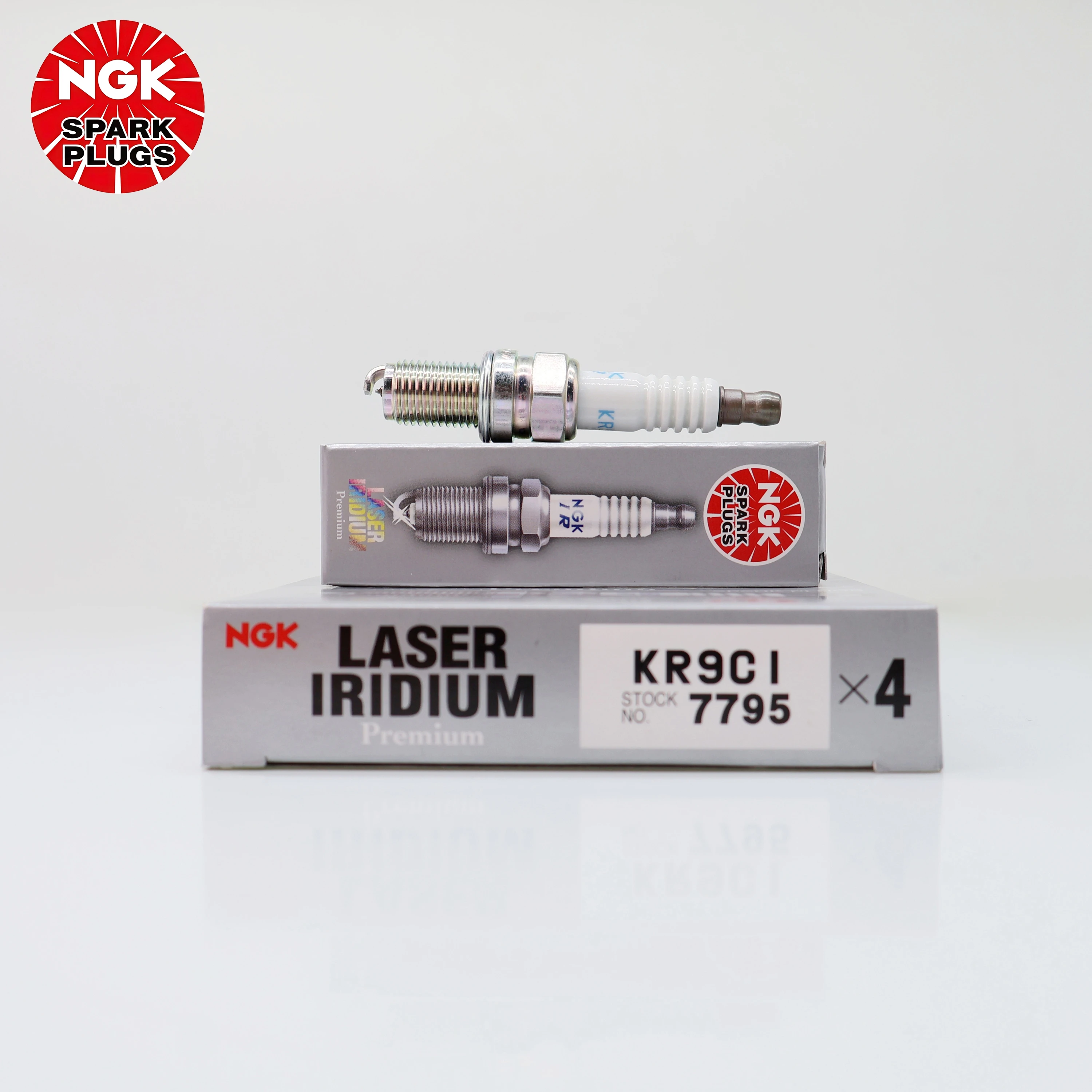 Фото Оригинальная свеча зажигания NGK Laser Iridium KR9CI 7795 для BMW, MINI OEM: 11127675485, 12127699116, 12127728635, 7675485 №5