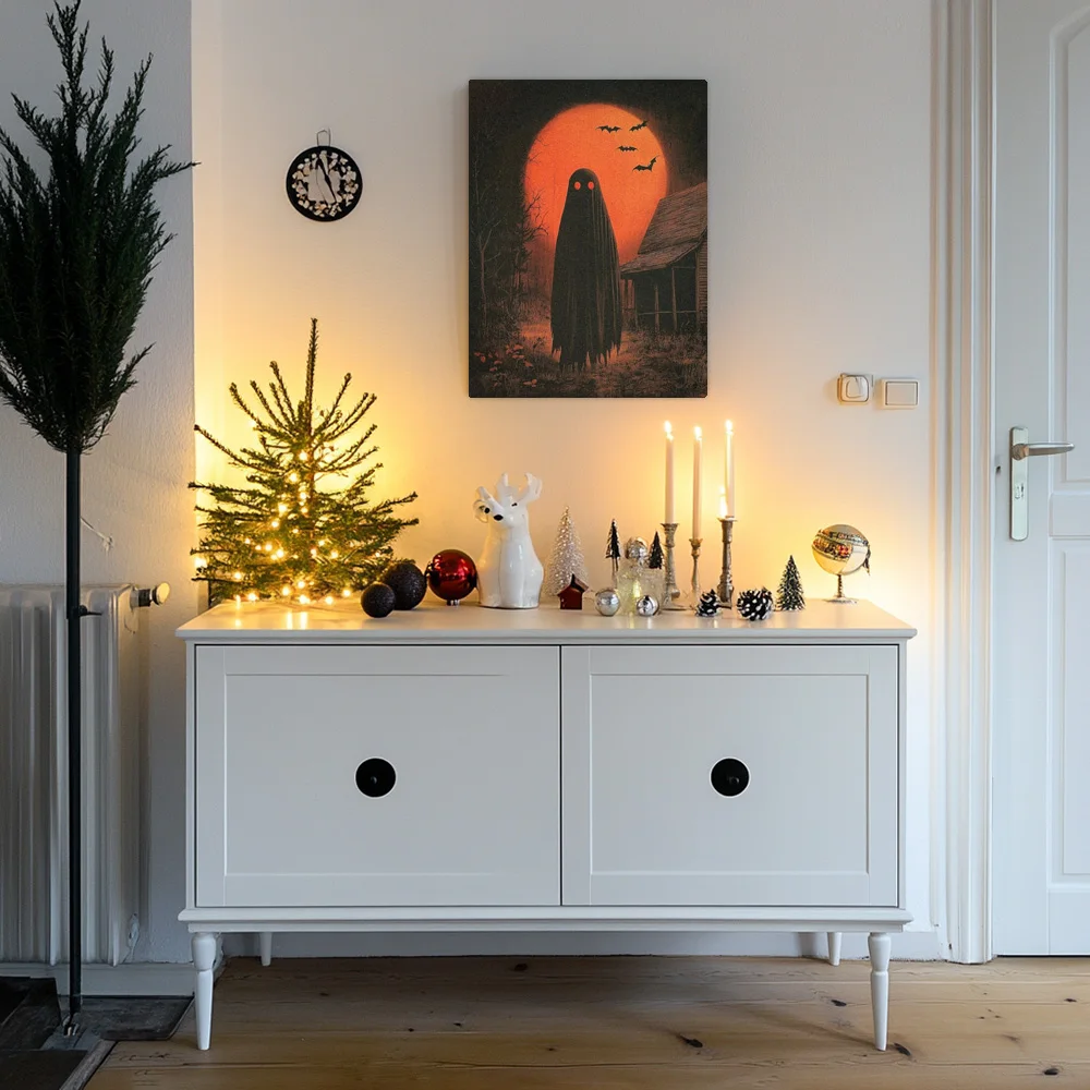 1шт импс на Хэллоуин призраки поколение вода в ночи современное настенное