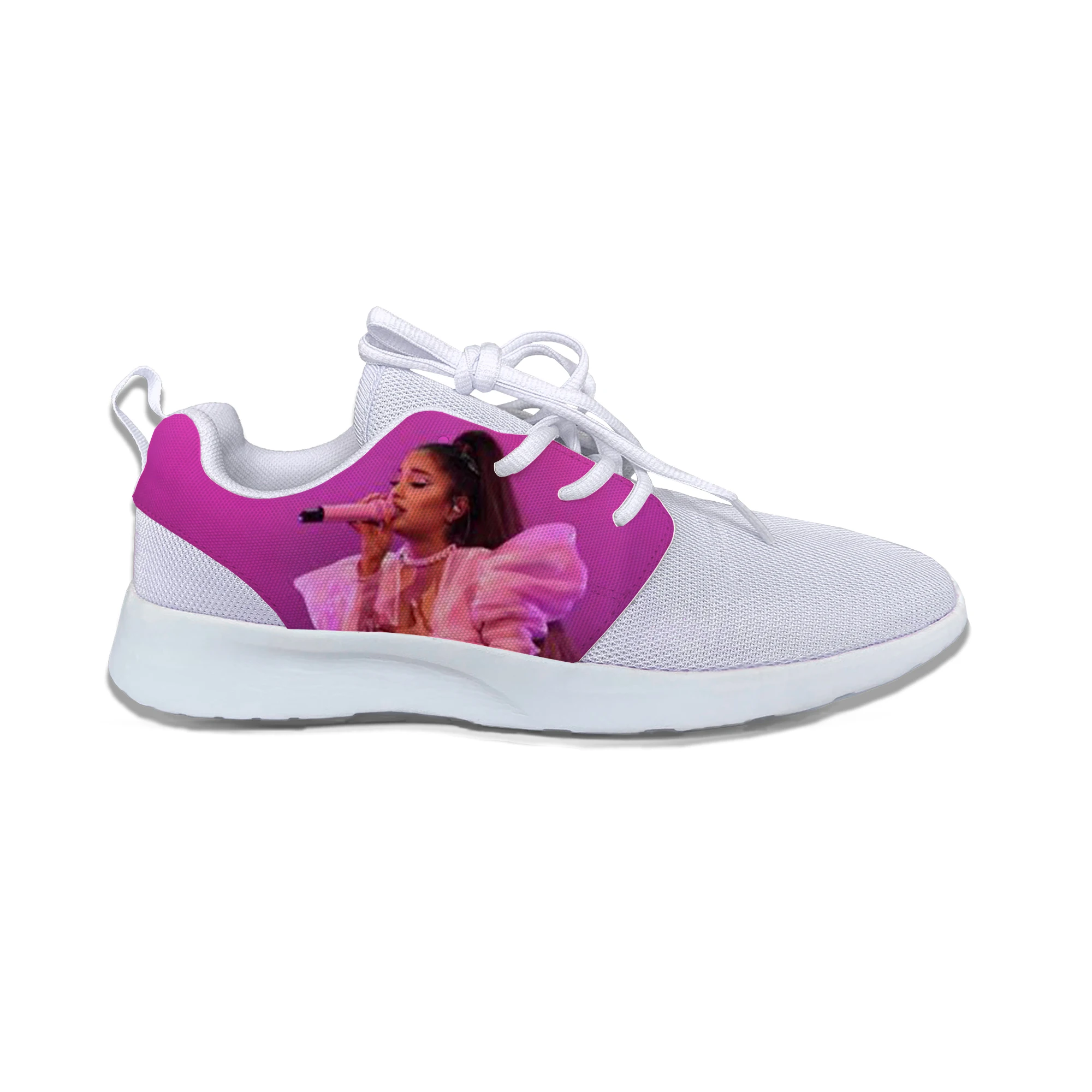 

Hot Cool Fashion New Summer High Quality Sneakers Casual Shoes Men Women Ariana Grande Mesh Running Shoes Latest Sports Shoes