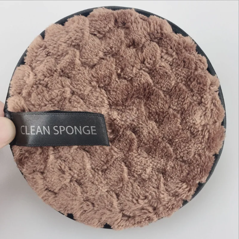 1 шт. круглые Многоразовые моющиеся хлопковые салфетки из микрофибры для снятия