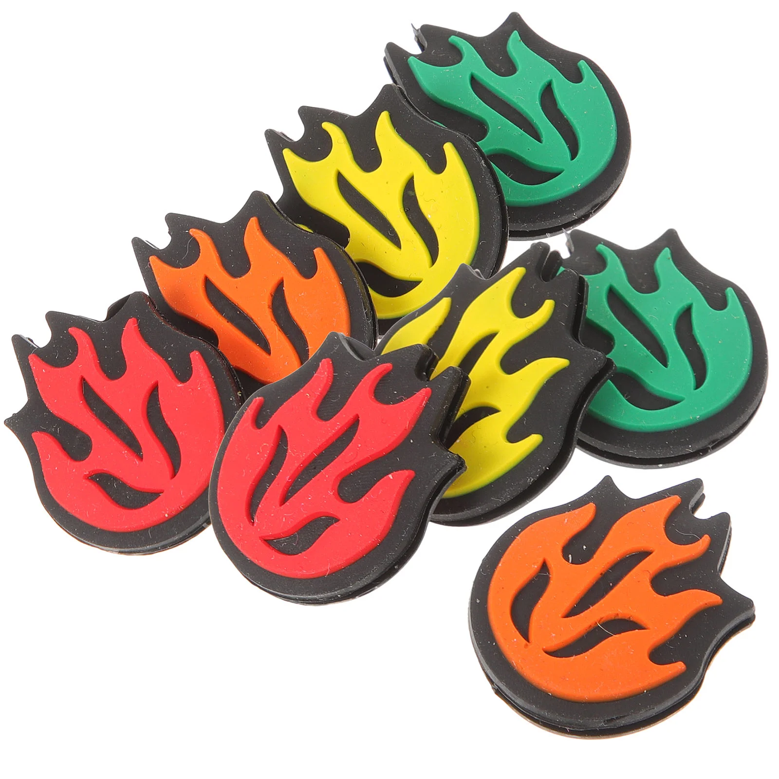 

8 шт., силиконовые амортизаторы для ракетки