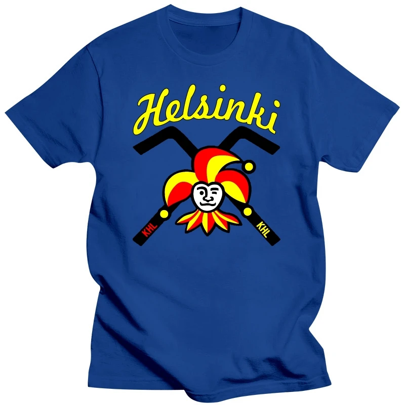 Футболка Jokerit Khl Хельсинки Финляндия русская профессиональная хоккейная Красная