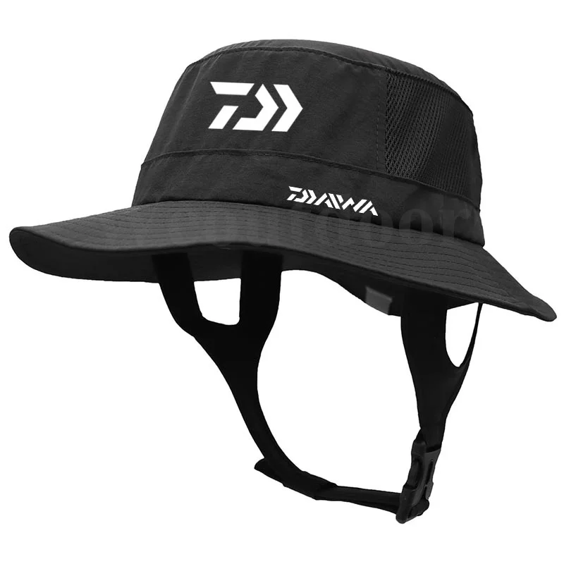 

Daiwa Summer Men's Women Sunshade Hiking Fisherman Hat Outdoor Sports Breathable Uv Protection Adjustable Climbing Fishing Caps