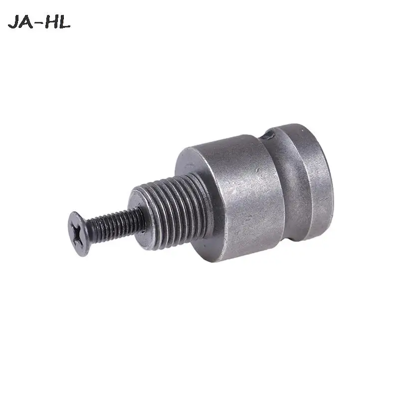 

New 1/2'' Drill Chuck Adaptor For Impact Wrench Conversion 1/2-20UNF With Screw M03 1pc