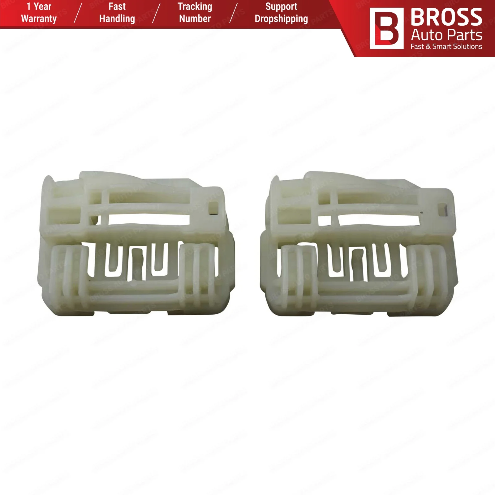 Bross BWR5016 2 шт. электрический регулятор мощности окна ремонтные зажимы кронштейны