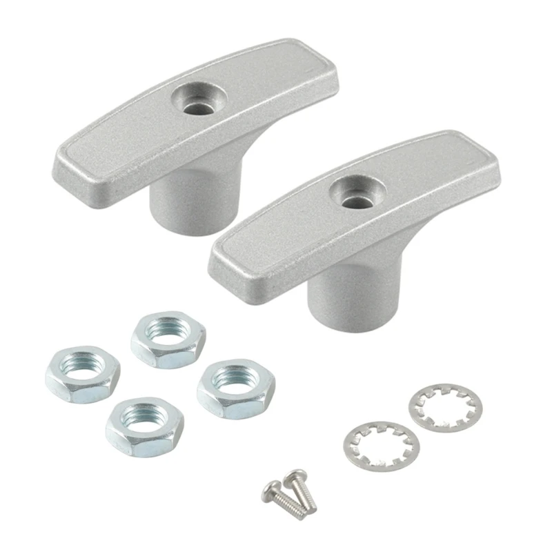 Комплект рукояток сливных клапанов металлические удлинители для упрощения