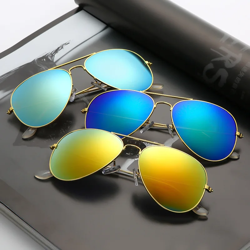 

Солнцезащитные очки-авиаторы поляризационные UV400 для мужчин и женщин, винтажные дизайнерские, с защитой от ультрафиолета, 2022