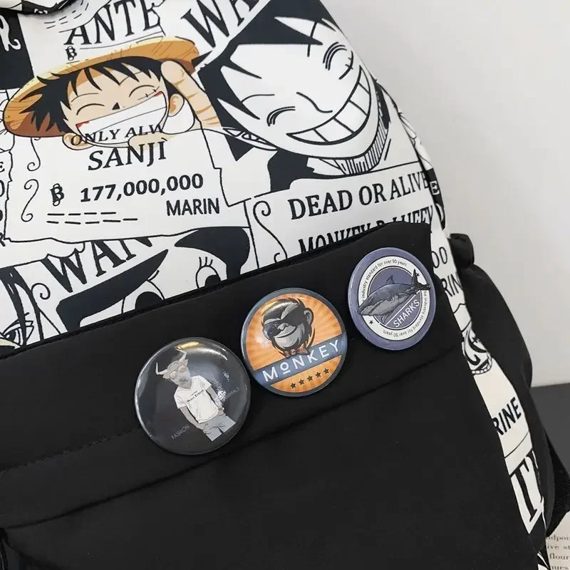 Цельный креативный аниме Луффи Зоро Баунти сумка для книг портативный большой