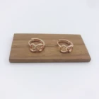 Простые круглые серьги-кольца, покрытые золотом, корейские украшения для ушей с дизайном в виде сердца, металлические серьги без кристаллов