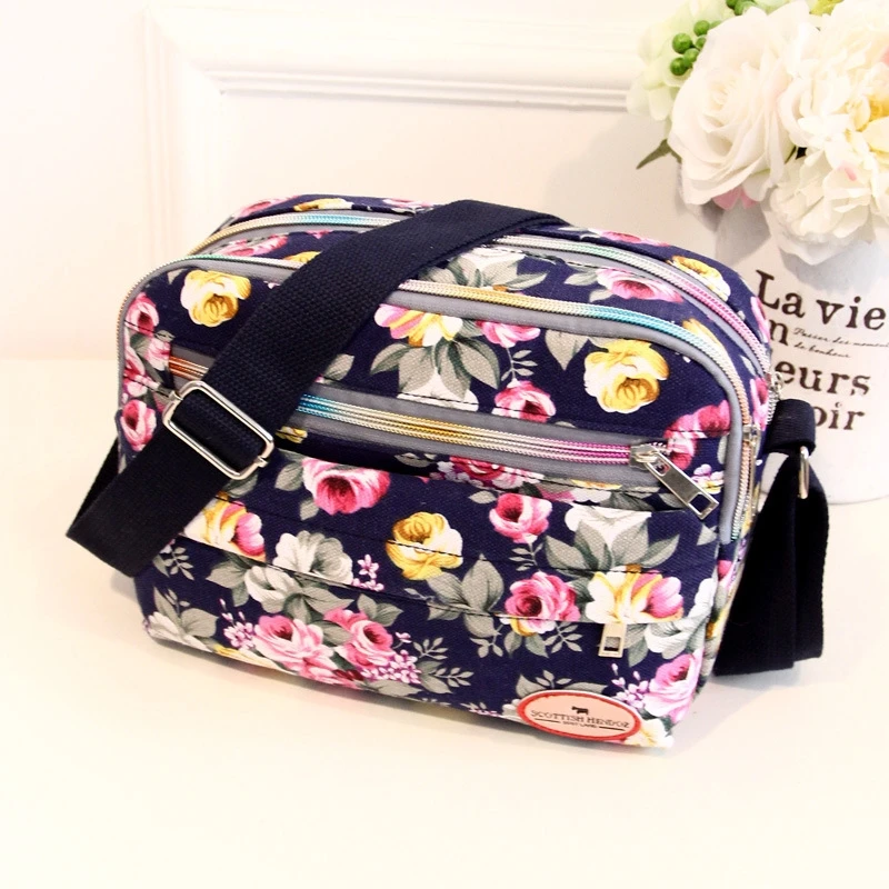 

Women's Canvas Handbag, diagonal strap bag, multifunctional small square bag, high-capacity nylon, special price, 2021