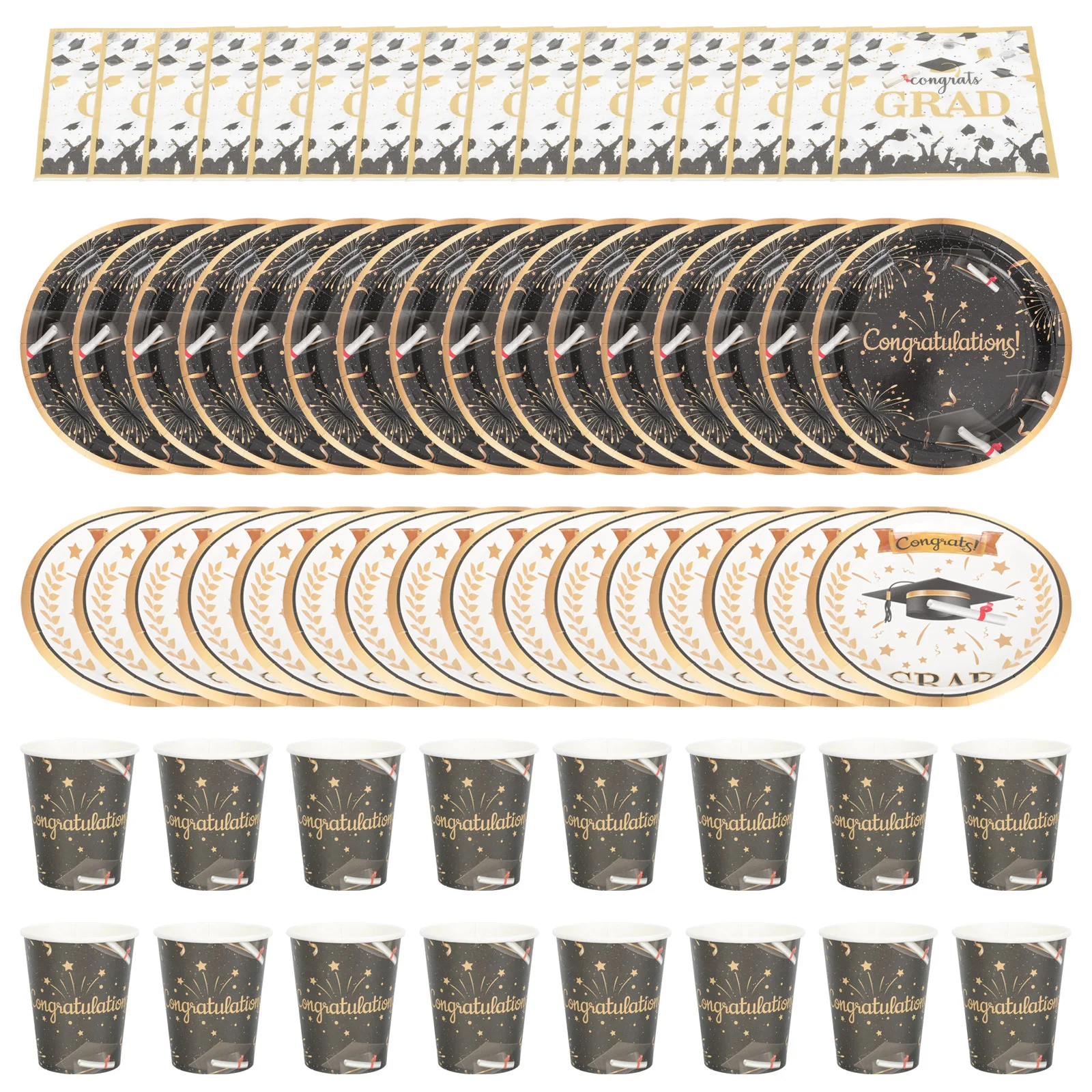 

Праздвечерние чные тарелки, бумажные стаканчики, наборы одноразовых принадлежностей, набор из 2022 стаканчиков, тарелка для напитков, посуда,...