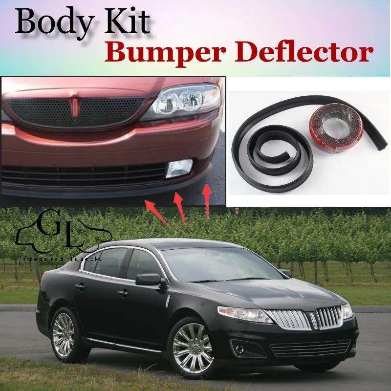 

Bumper Lip Deflector Lips For Lincoln MKS MKZ 2008~2015 Front Spoiler Skirt For TopGear Friends to Car Tuning / Body Kit / Strip