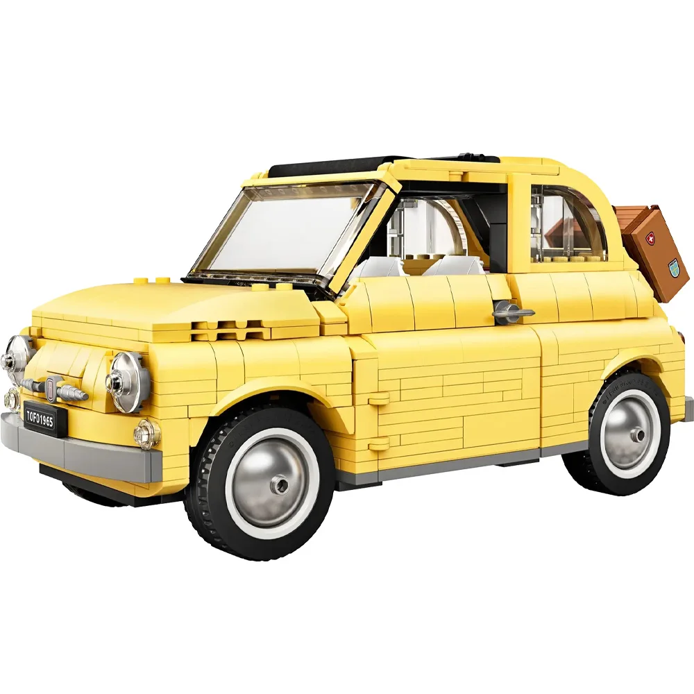 Техническая посадка 10271 Fiated 500 строительные блоки кирпичи городская модель