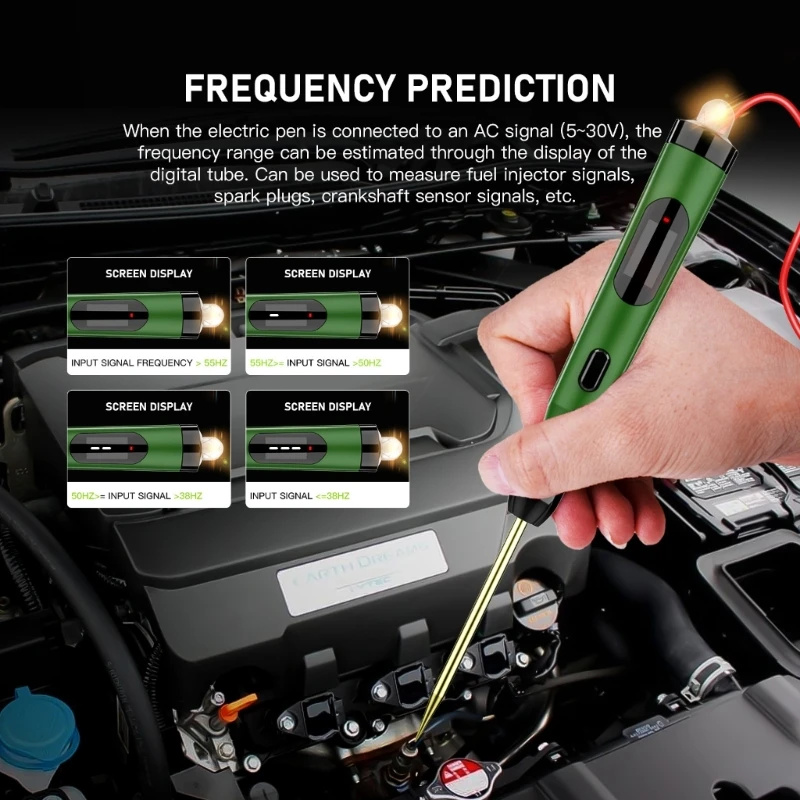 Сверхмощный цифровой светодиодный тестер цепей 5 В-30 В низкого напряжения и