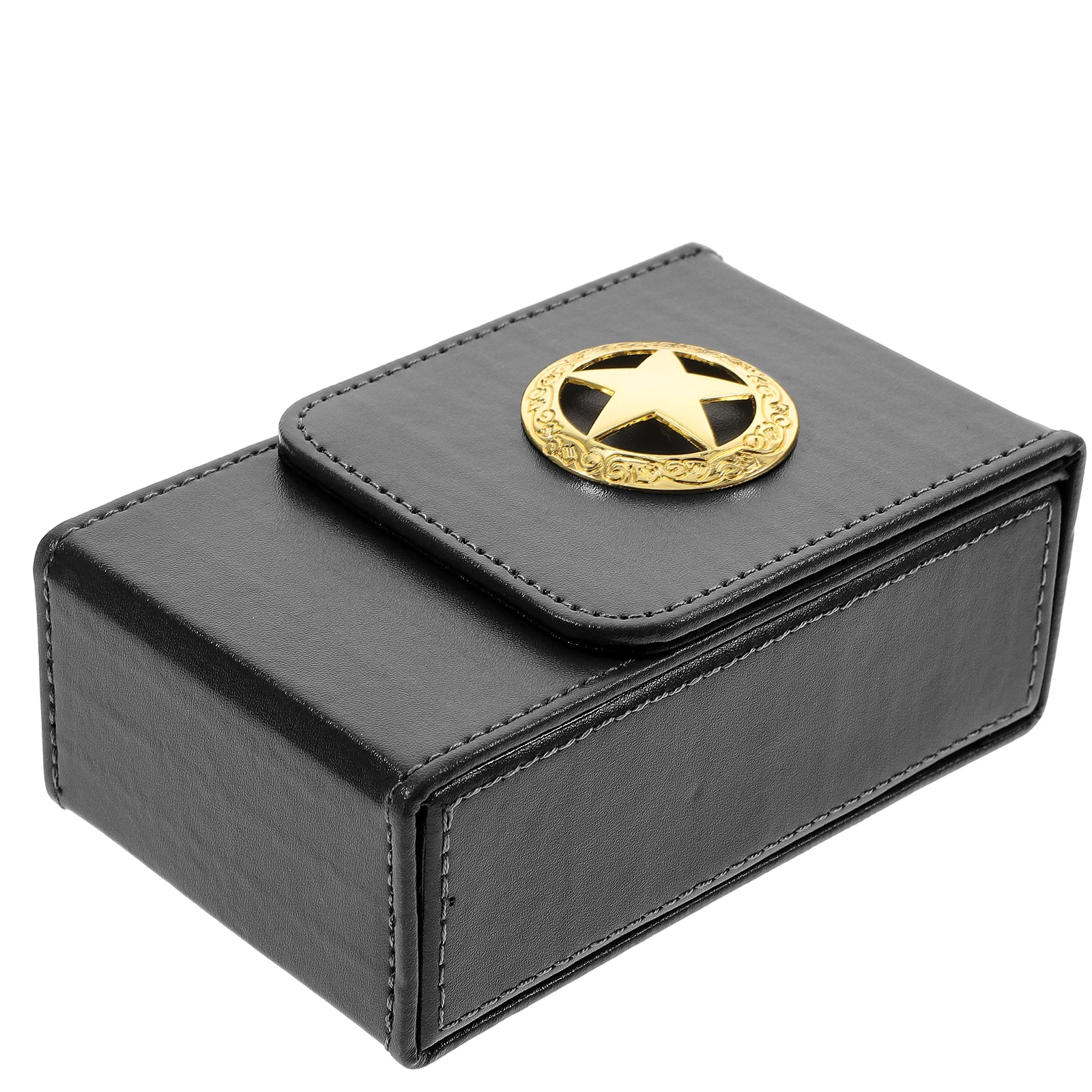 

Case Tarot Deck Box Holder Playing Tray Game Discard Container Storage Poker Pu Holders Carrying Organizer Stand Business Rpg