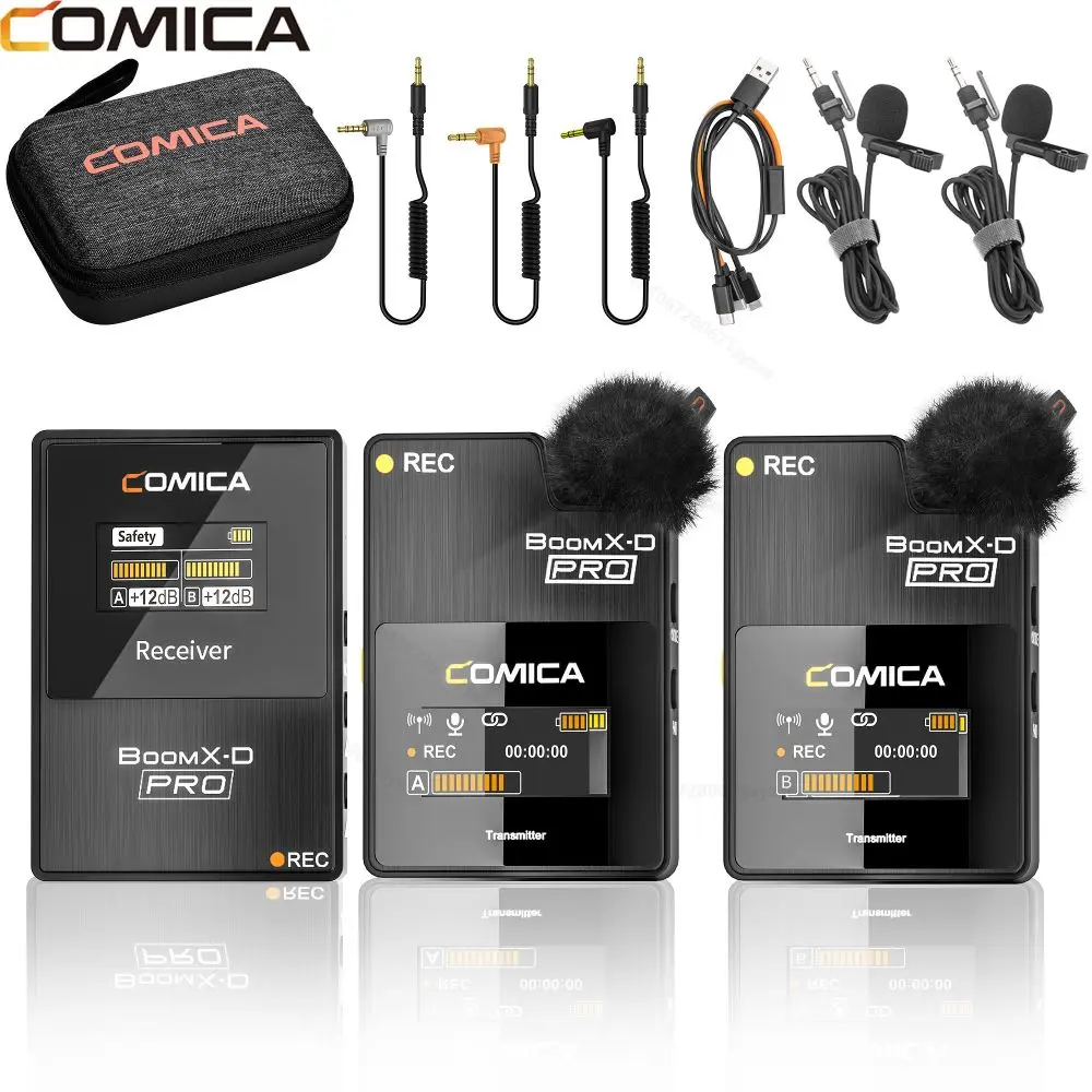 ΠΠ΅ΡΠΏΡΠΎΠ²ΠΎΠ΄Π½ΠΎΠΉ ΠΌΠΈΠΊΡΠΎΡΠΎΠ½ Comica BoomX-D PRO, ΠΏΠΎΡΡΠ°ΡΠΈΠ²Π½ΡΠΉ Π°ΡΠ΄ΠΈΠΎΠΌΠΈΠΊΡΠΎΡΠΎΠ½ D2 Π΄Π»Ρ ΠΊΠ°ΠΌΠ΅Ρ Canon, Nikon, Sony, Π΄Π»Ρ Π΄ΠΎΠΌΠ°ΡΠ½Π΅ΠΉ ΡΡΡΠ΄ΠΈΠΉΠ½ΠΎΠΉ ΡΡΠ΅ΠΌΠΊΠΈ ΠΠ΅ΡΠΏΡΠΎΠ²ΠΎΠ΄Π½ΠΎΠΉ ΠΌΠΈΠΊΡΠΎΡΠΎΠ½ Comica BoomX-D PRO, ΠΏΠΎΡΡΠ°ΡΠΈΠ²Π½ΡΠΉ Π°ΡΠ΄ΠΈΠΎΠΌΠΈΠΊΡΠΎΡΠΎΠ½ D2 Π΄Π»Ρ ΠΊΠ°ΠΌΠ΅Ρ Canon, Nikon, Sony, Π΄Π»Ρ Π΄ΠΎΠΌΠ°ΡΠ½Π΅ΠΉ ΡΡΡΠ΄ΠΈΠΉΠ½ΠΎΠΉ ΡΡΠ΅ΠΌΠΊΠΈ