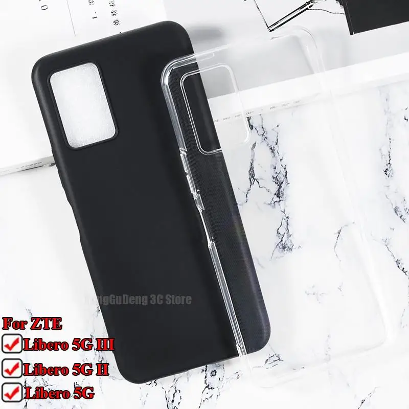 Чехол для телефона ZTE для ZTE 5G II, силиконовый, устойчивый к царапинам, 5G, либеро, 5G