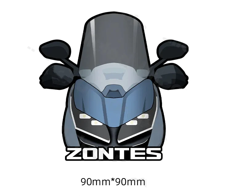 Аксессуары для мотоциклов наклейка на голову ZONTES 150M 150D 350E