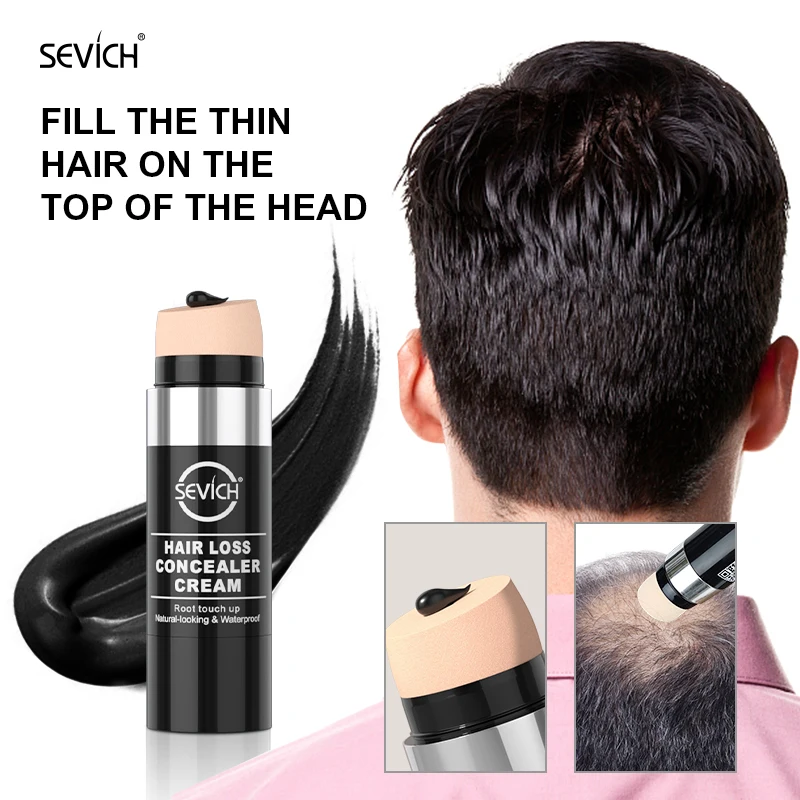 

Водостойкий консилер для волос Sevich, крем для мгновенной близости волос, белый оттенок для волос, пудра для придания кремового цвета, 5 цветов