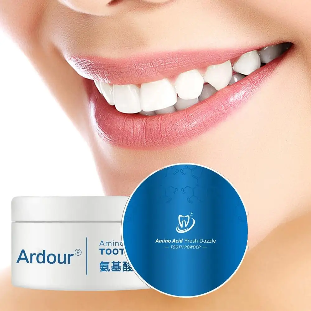 

Amino Acid Whitening Powder Tooth Care Dental Teeth Pearl Cleaning Tools Hygiene Oral Toothpaste Essence Natural Toothbrush H5P3