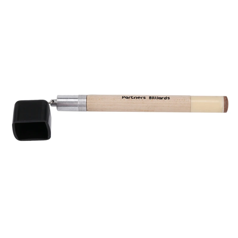 

2 In 1 Holder Pricker Cue Tip Prep Tool Pocket Pool Billiard Chalk Table Handle Snooker Billiard Accessories