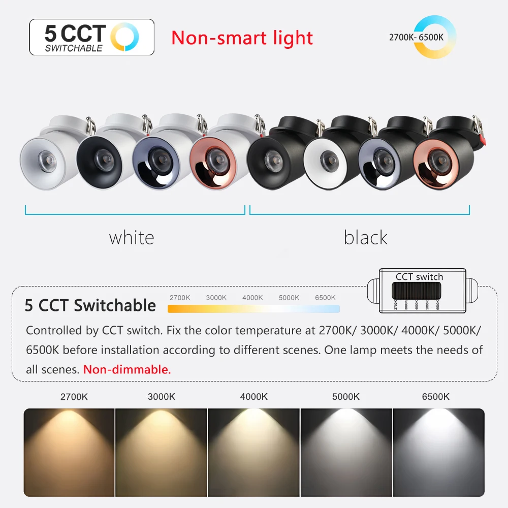 

LINGYU Потолочный светильник Zigbee 7 Вт / 12 Вт