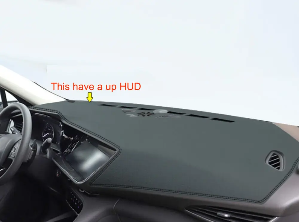 

Leather Car Dashboard Cover Dash Pretector Mat For Buick Envision 2021-2022-2023