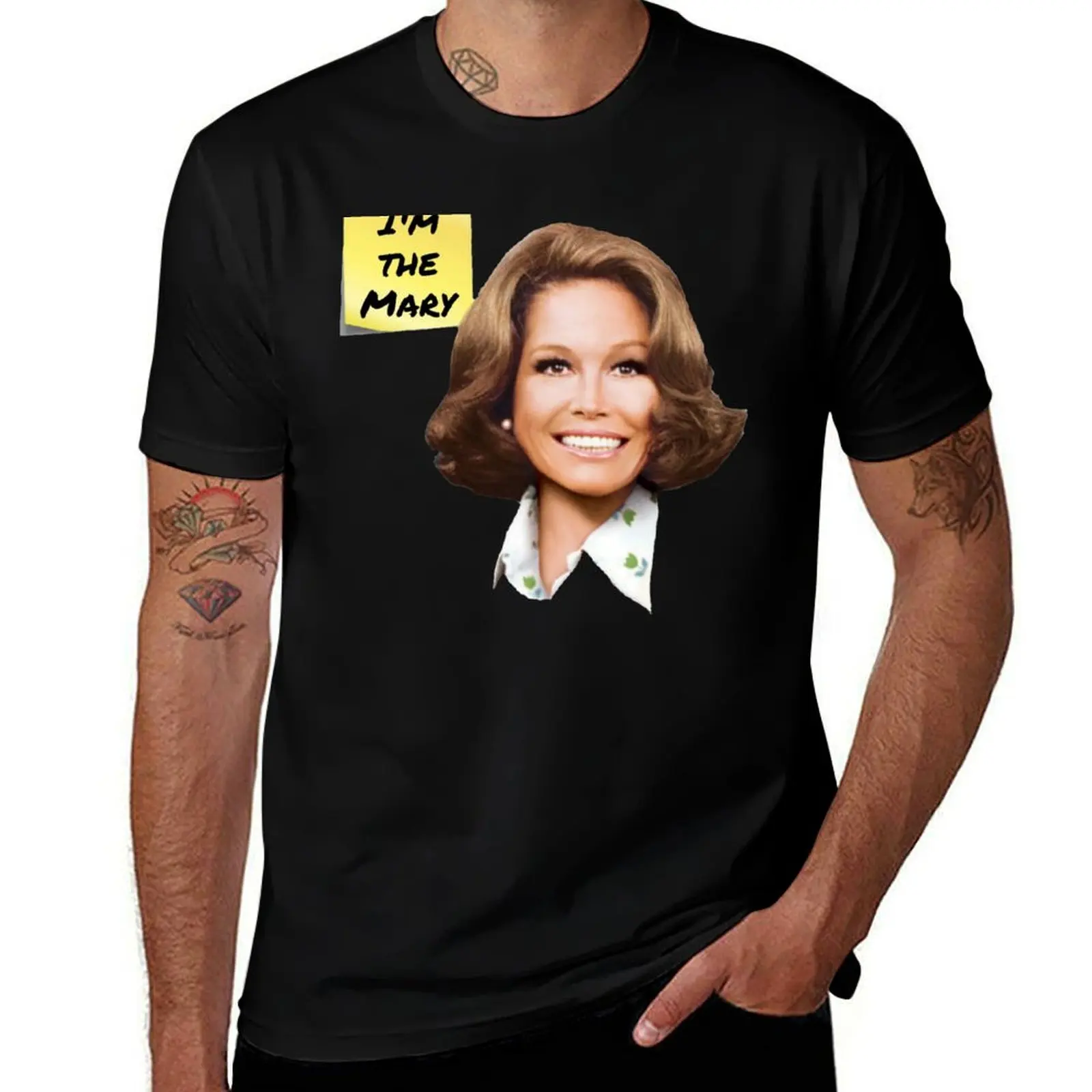 Фото Футболка Mary Tyler Moore- I'm the Mary, быстросохнущая футболка для путешествий №1