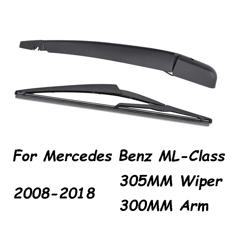 

Рычаг заднего стеклоочистителя автомобиля резиновые лезвия для Mercedes Benz ML-Class W166 305 мм 2008 2009 2010 2011 2012 2013 2014 2015 2016 2017 2018