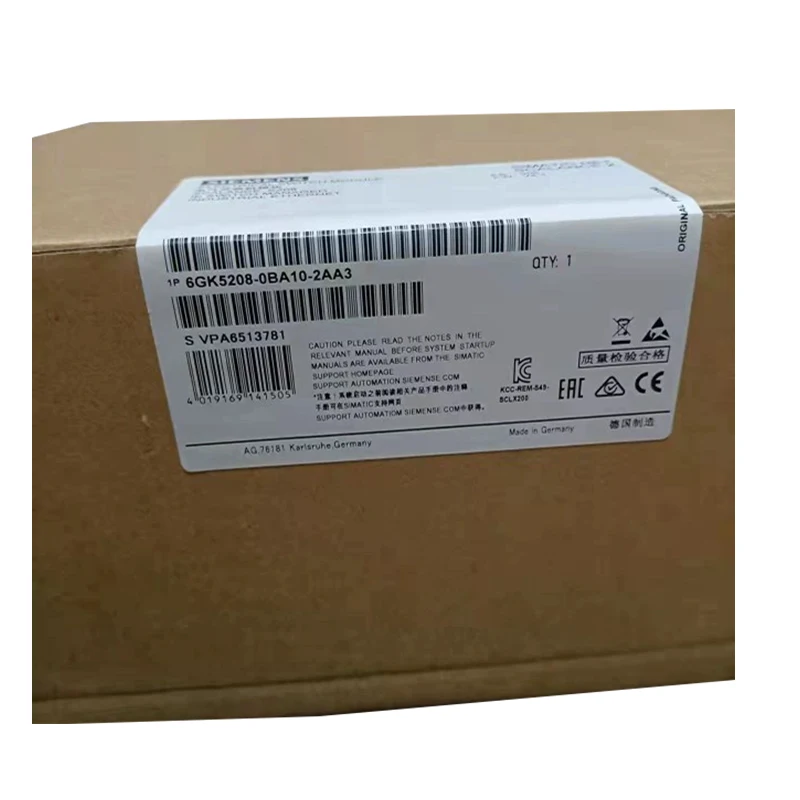 

100% Новый оригинальный 1 год гарантии 6GK5208-0BA10-2AA